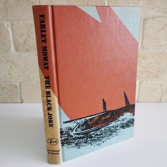 1962 The Black Joke by Farley Mowat, 1st Ed Canadian Author Newfoundland Pirate - Picture 1 of 9
